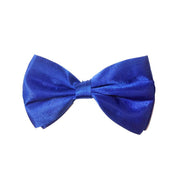 Satin Bow Tie - Blue