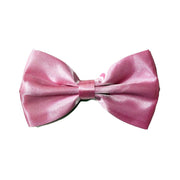 Satin Bow Tie - Light Pink