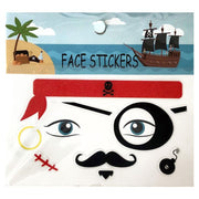 Childrens Temporary Face Art Sticker - Pirate