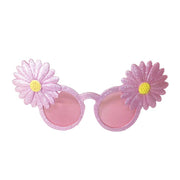 Pink Hippie Flower Glasses