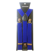 Suspenders - Royal Blue