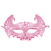 Economy String Masquerade Mask Fancy Light Pink