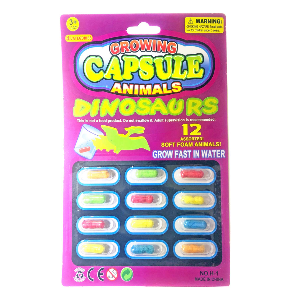 Growing Capsule Animals - Dinosaurs #2 – Simply Party Supplies