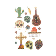 Mexican Temporary Tattoo Themed Sheet 2