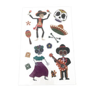 Mexican Temporary Tattoo Themed Sheet 3