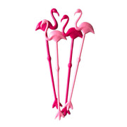 Flamingo Cocktail Sticks - Pack Of 4