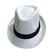 Mafia Fedora Hat - White