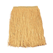 Adult Hawaiian Raffia Grass Skirt 40cm - Brown