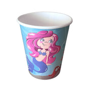 Mermaid Paper Cups - Pack Of 10
