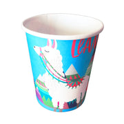 Llama Fiesta Paper Cups - Pack Of 10
