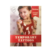 Kids Christmas Temporary Tattoo Pack