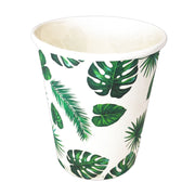 Tropical Palm Luau Paper Cups - Pack Of 10