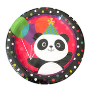 Panda Party Plates - Pack Of 10