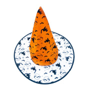 Witches Hat - Orange With Cats