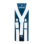 Childrens Suspenders - White