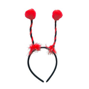Ladybug Alice Band With Long Antennae