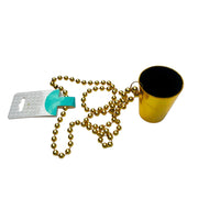 Mardi Gras Party Beads - Gold With Cup