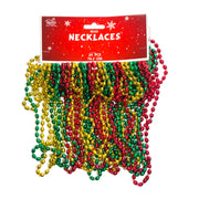 Christmas Colour Round Party Bead Pack 24pcs