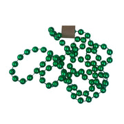 Mardi Gras Party Beads - Single Strand Ball Green