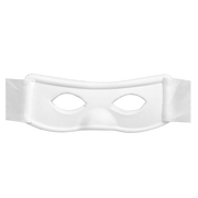 Superhero Fabric Eye Mask - White