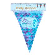 Mermaid Party Party Decor Banner II 2.5m
