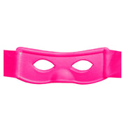 Superhero Fabric Eye Mask - Cerise Pink
