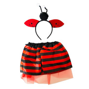 Toddler Black Spot Lady Bug Costume - Ages 2-4