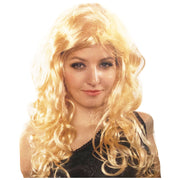Ladies Long Wavey Wig - Blond #1