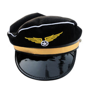 Airline Captains Cap - Black