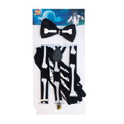 Halloween Suspenders Kit - Bones