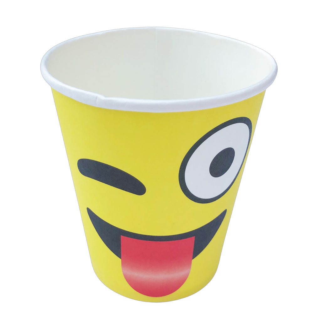 Emoji Paper Cups - Pack Of 10 – Simply Party Supplies