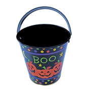 Metal Halloween Trick Or Treat Bucket - Boo
