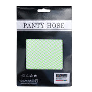 Fishnet Pantyhose - Neon Green