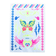 Day-Glo Temporary Tattoos - Design 100B