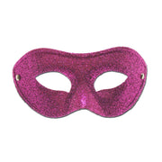 Basic Pink Glitter Masquerade Mask
