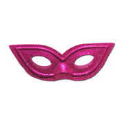 Pointy Pink Glitter Masquerade Mask